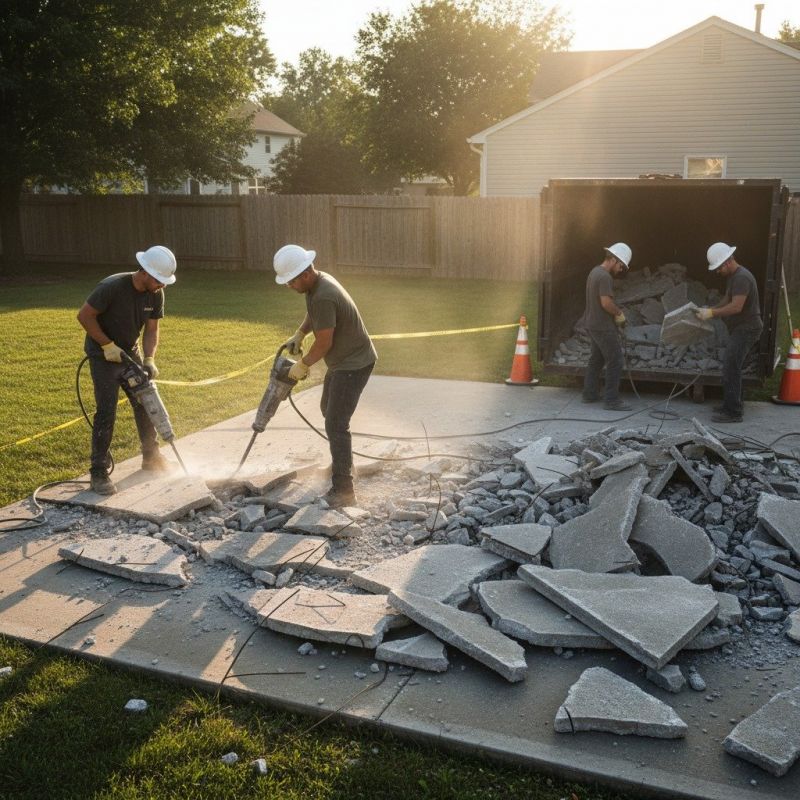 Concrete Wall Demolition in Sacramento, CA